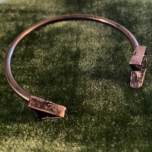 Gunmetal Arrow Bracelet
